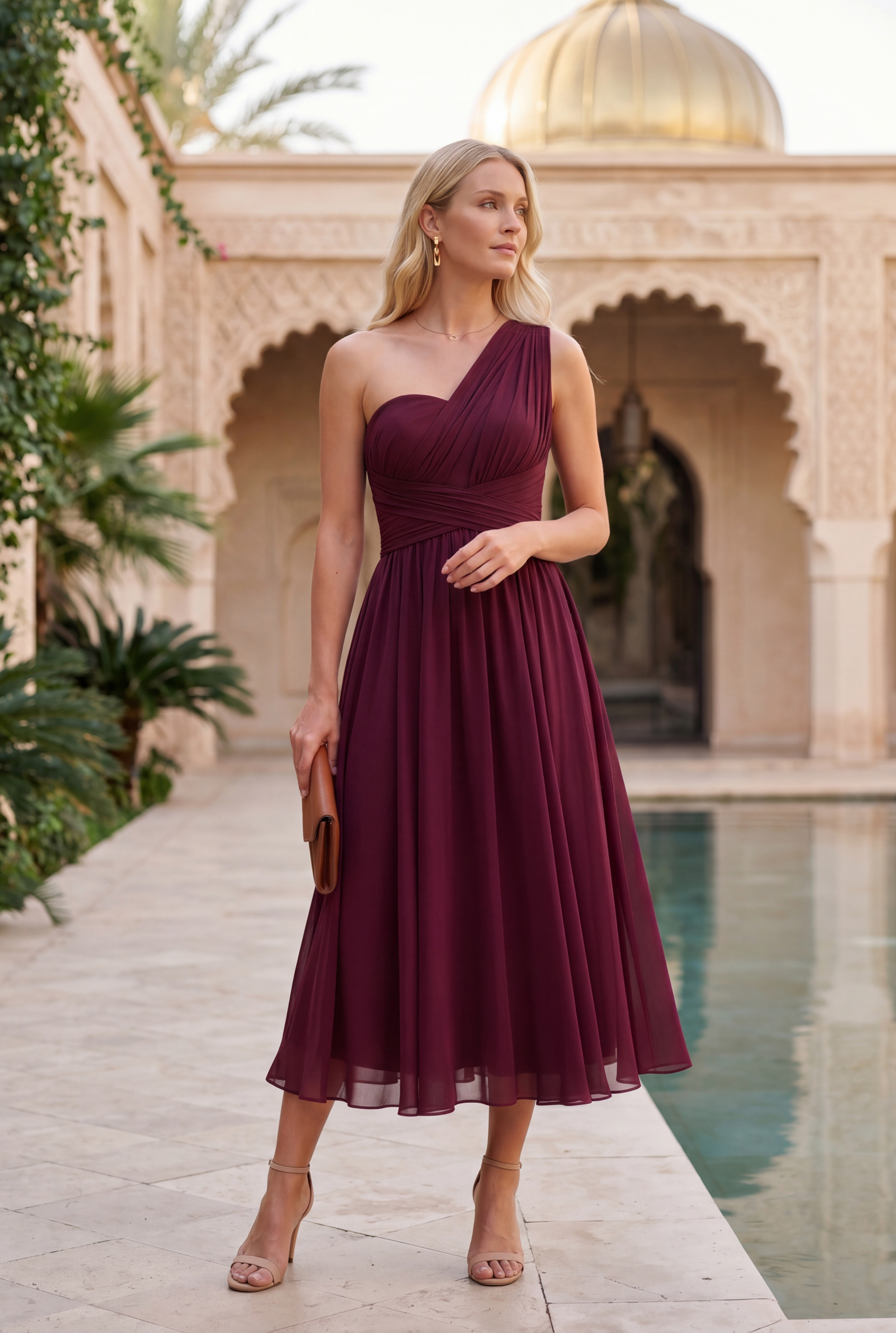 The Murano | Navy blue dress