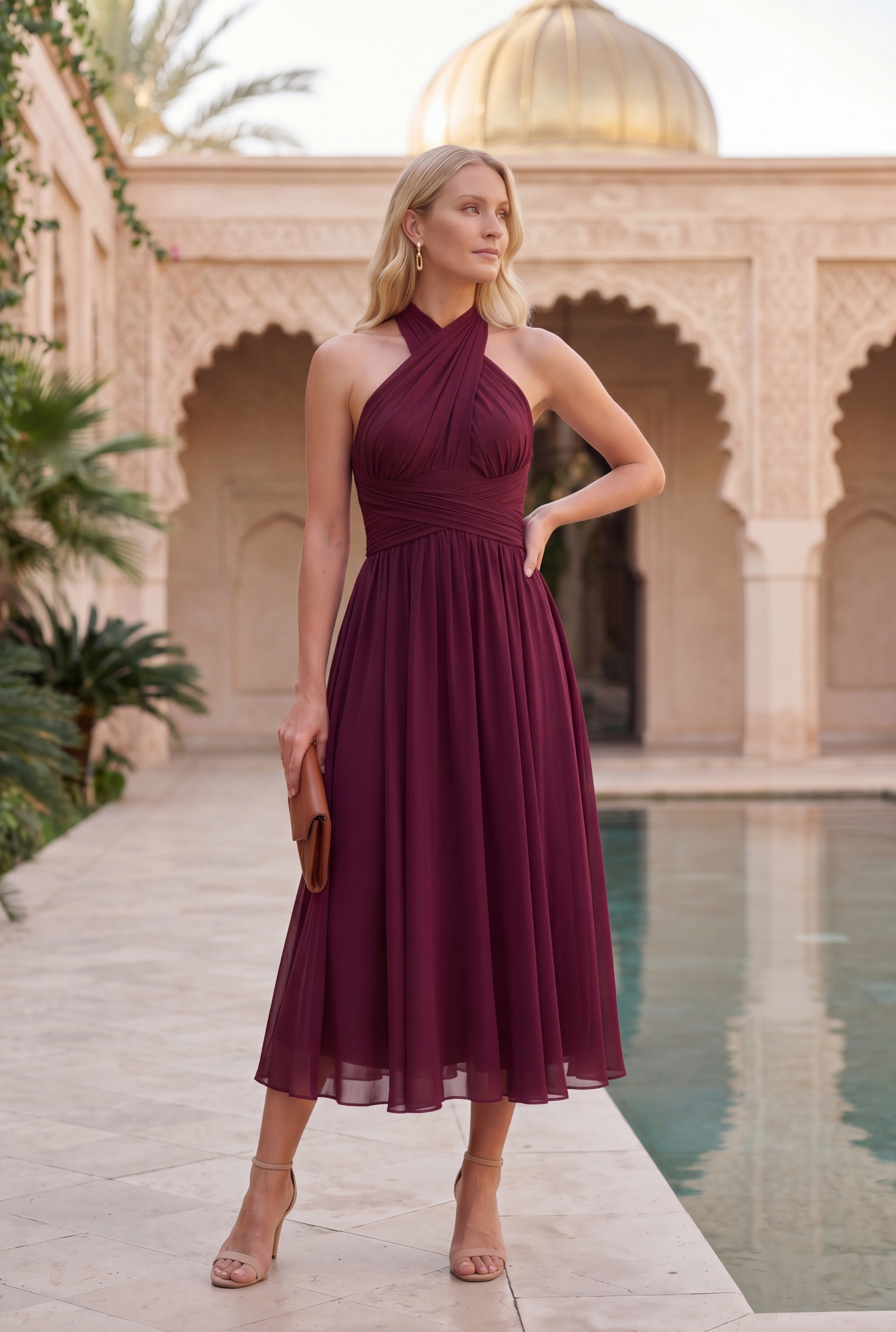 The Murano | Navy blue dress