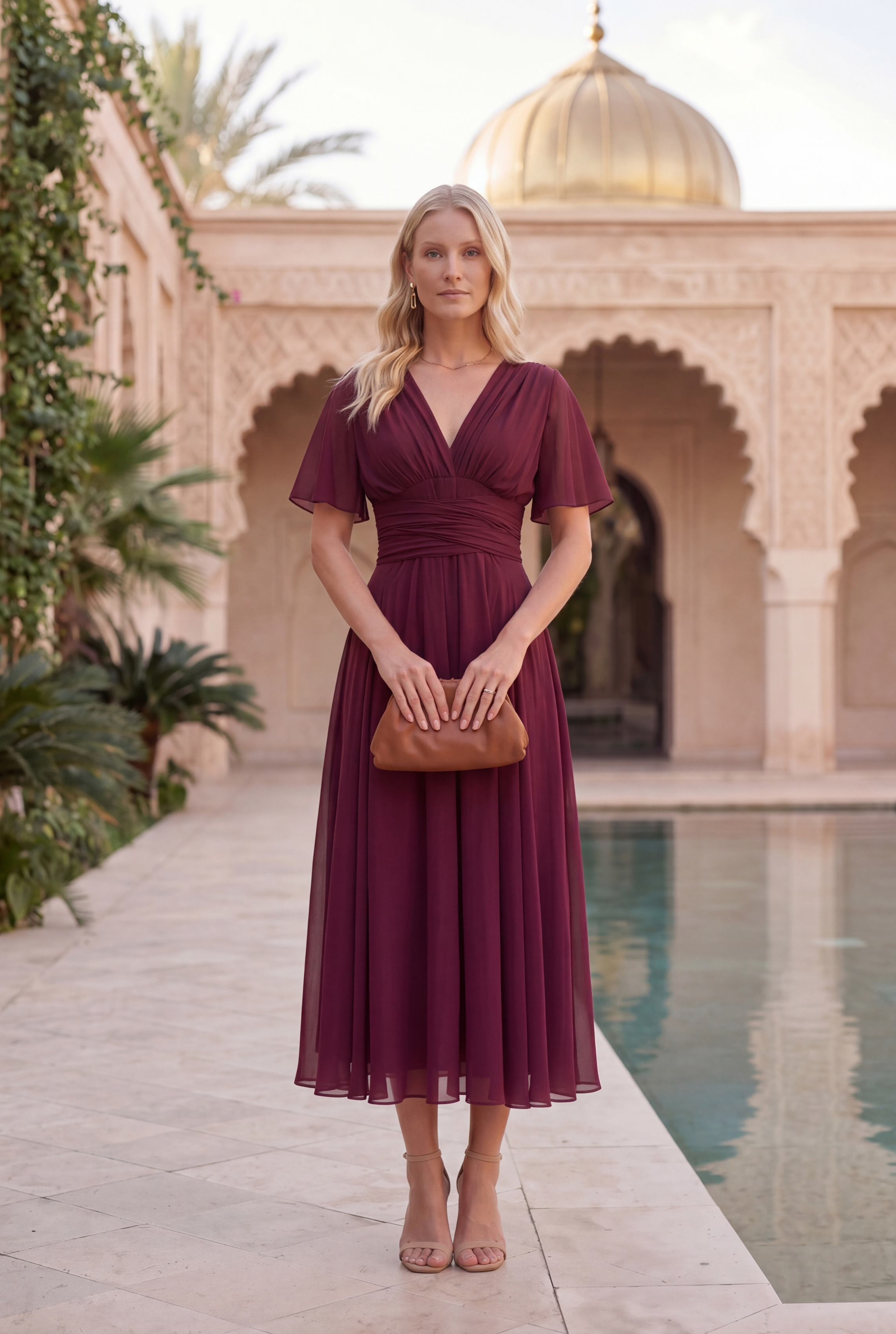 The Murano | Navy blue dress