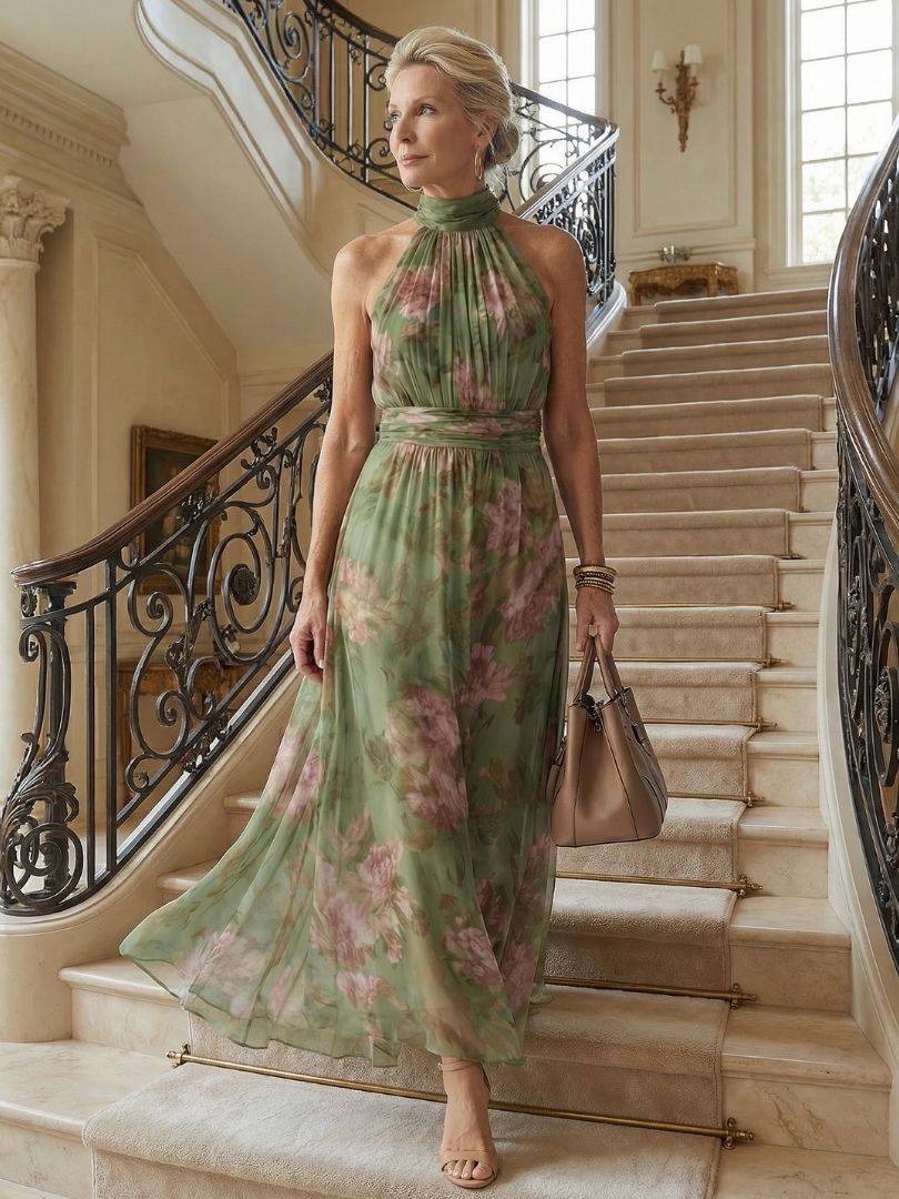 MIRELY | Elegant Midi Dress