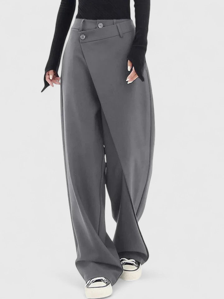 Rosaire Tailored Straight Trousers