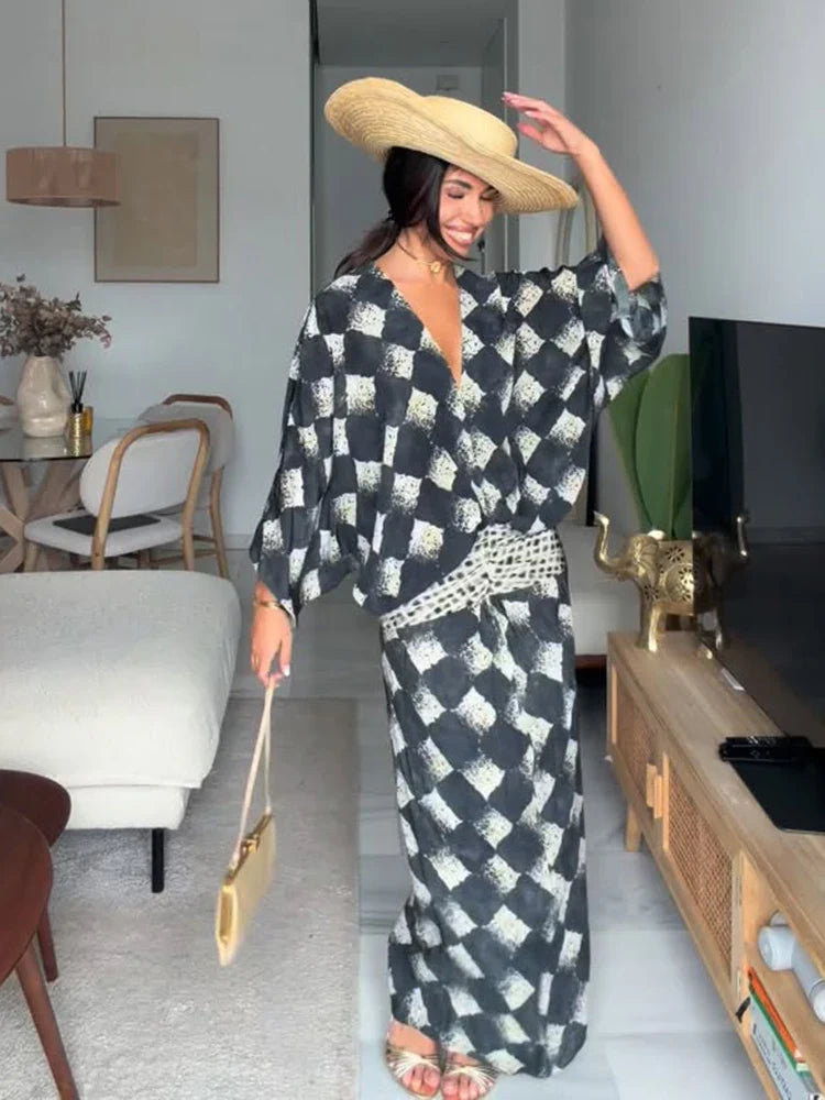 MARINE | Long Maxi Dress