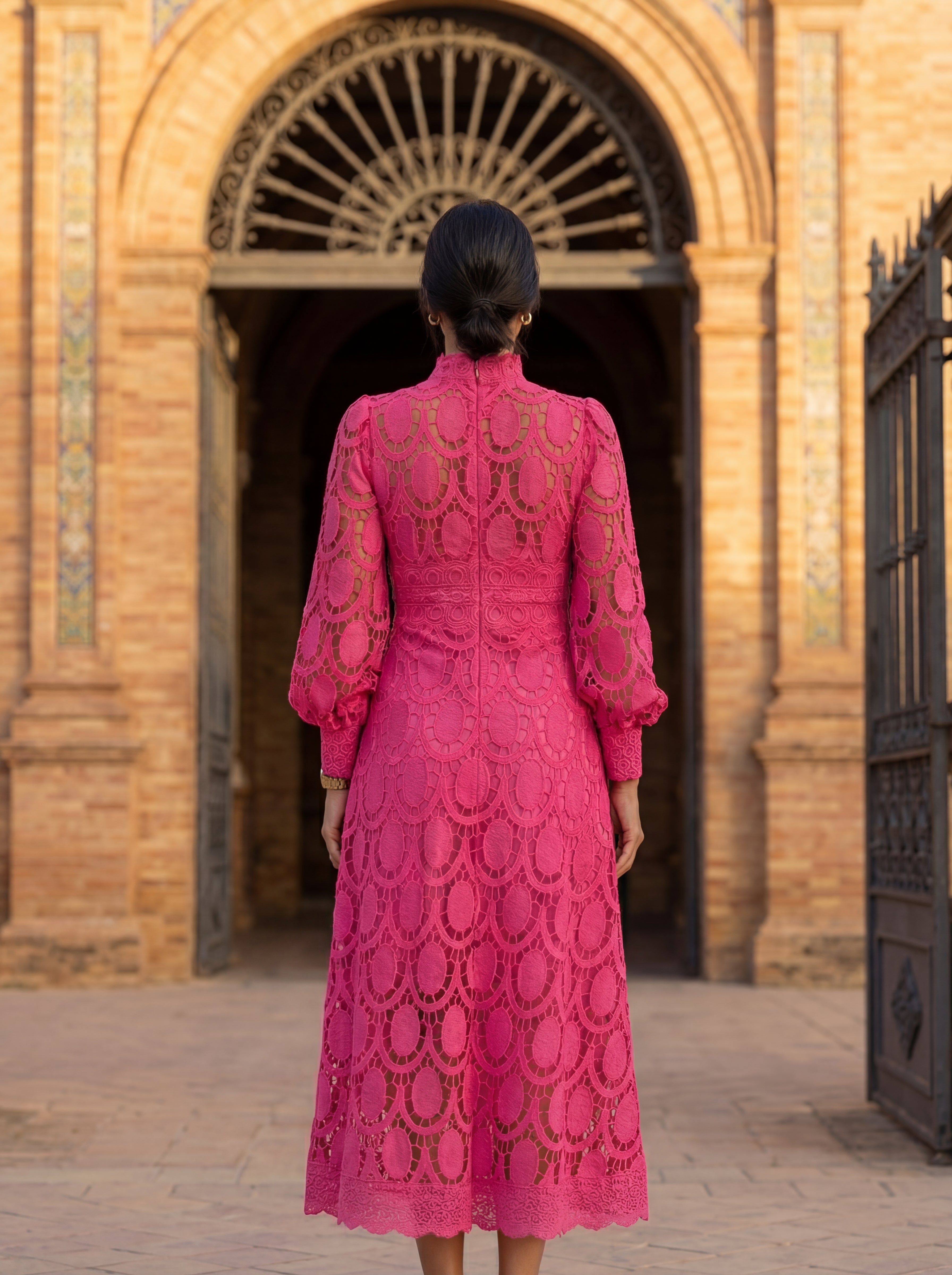 Carmona | Floral Lace Spring Dress