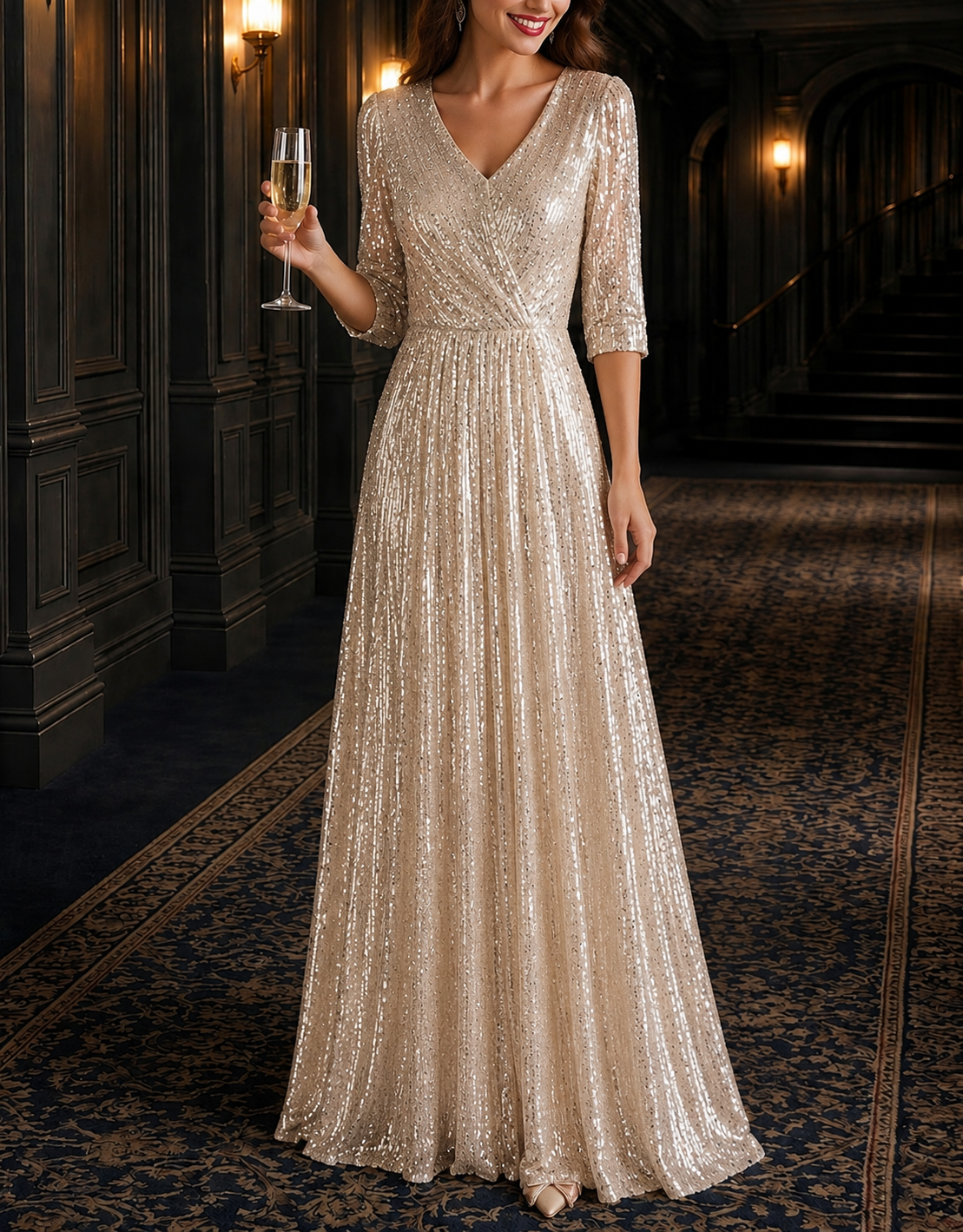 Savannah | Elegant Maxi Dress