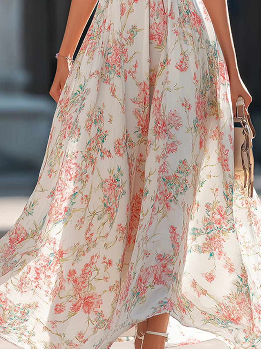 Madison | Halter Neck Maxi Dress