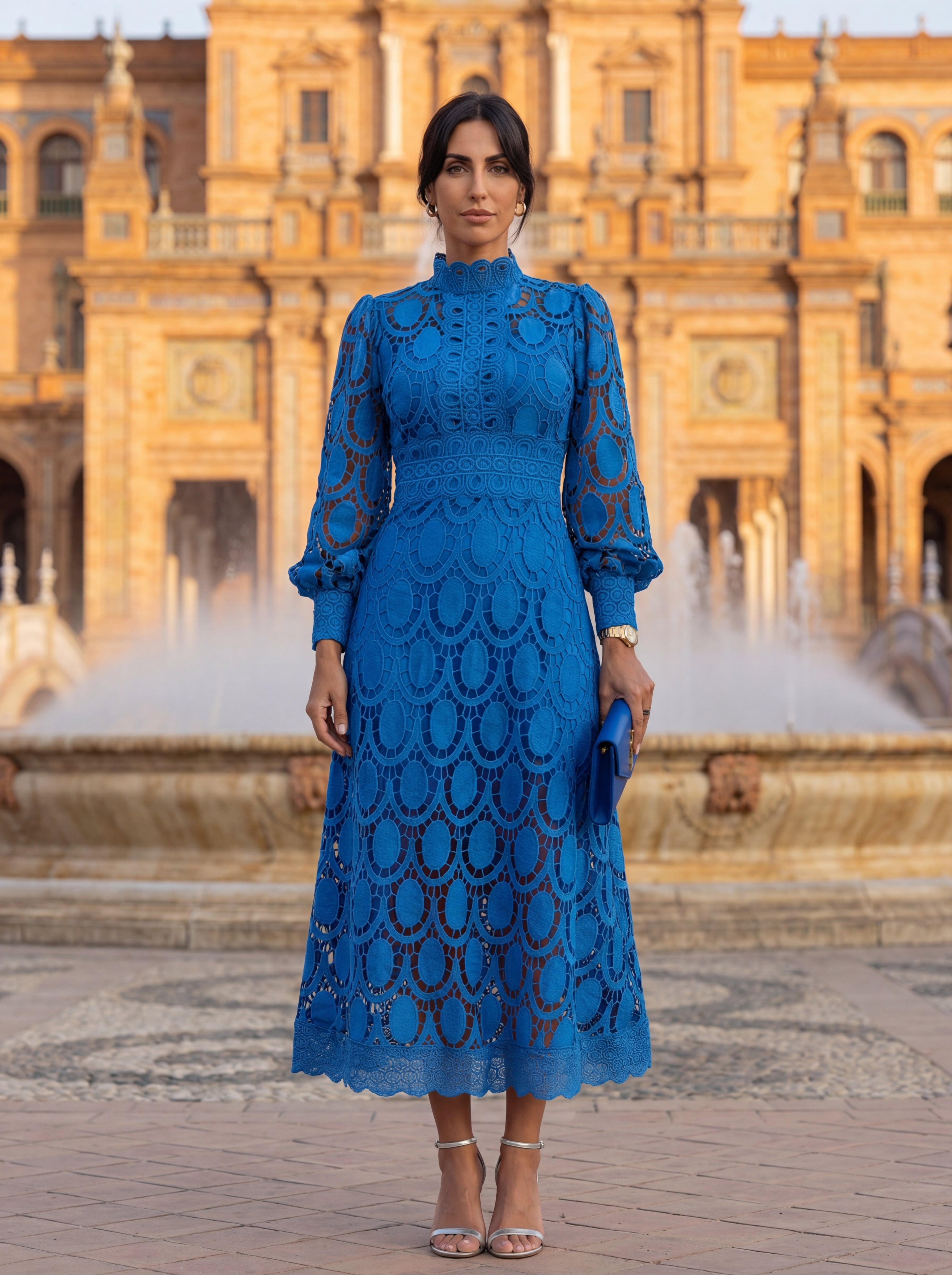 Carmona | Floral Lace Spring Dress