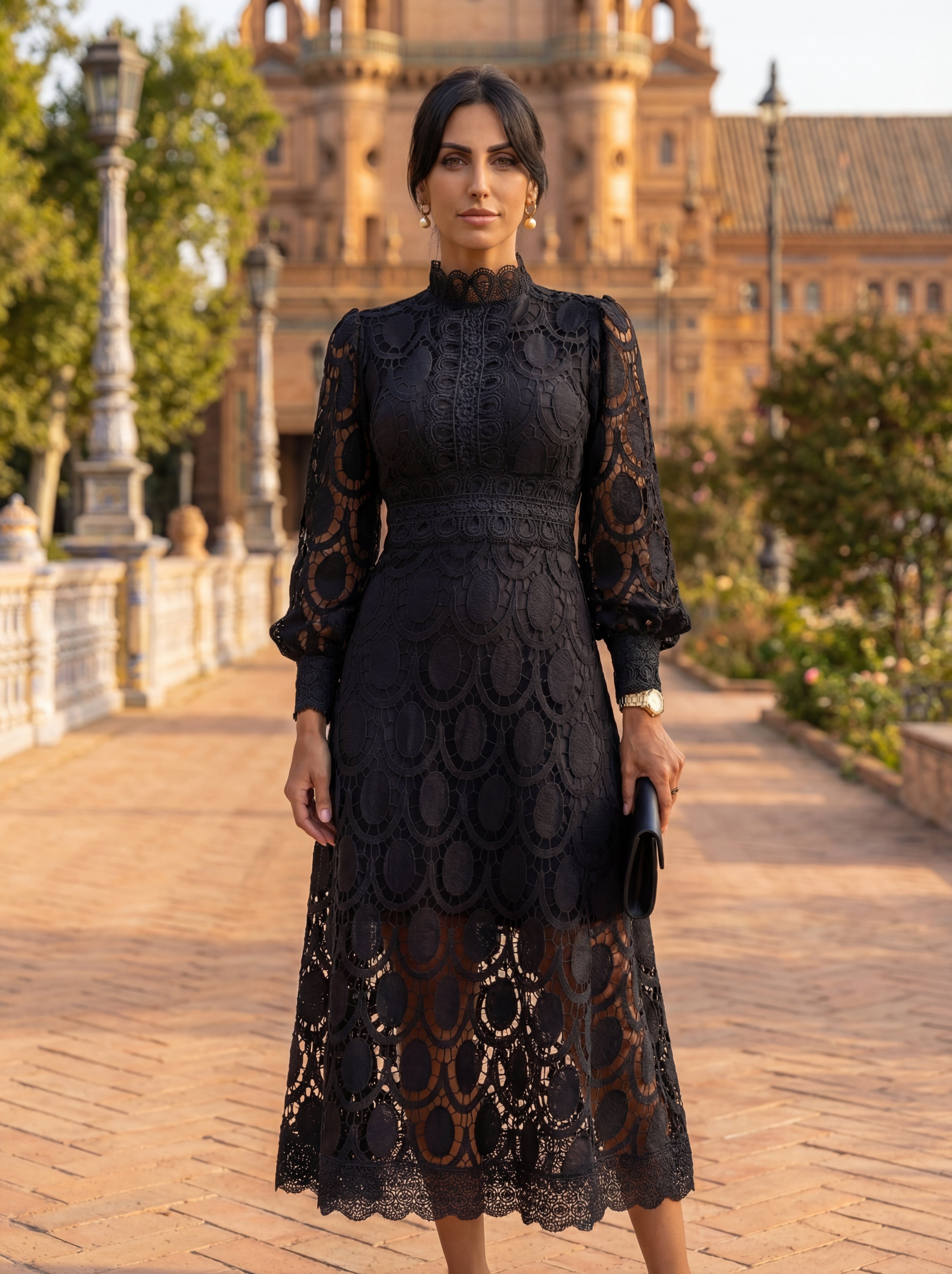 Carmona | Floral Lace Spring Dress