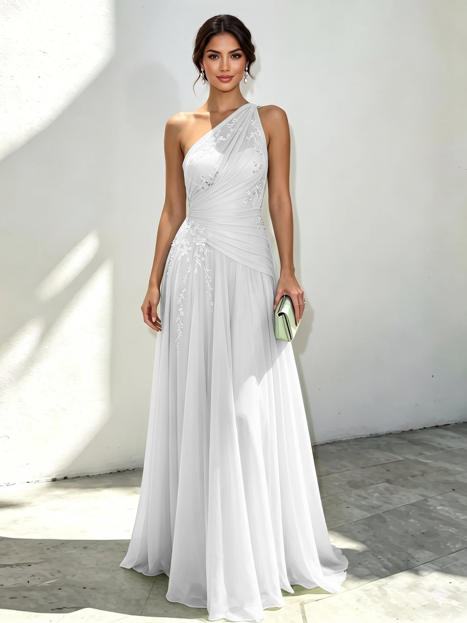 Sophia | One Shoulder Maxi Dress