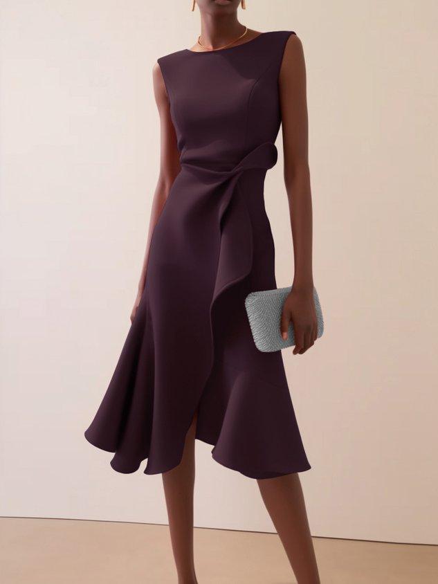 Katherine | Sleeveless Midi Dress