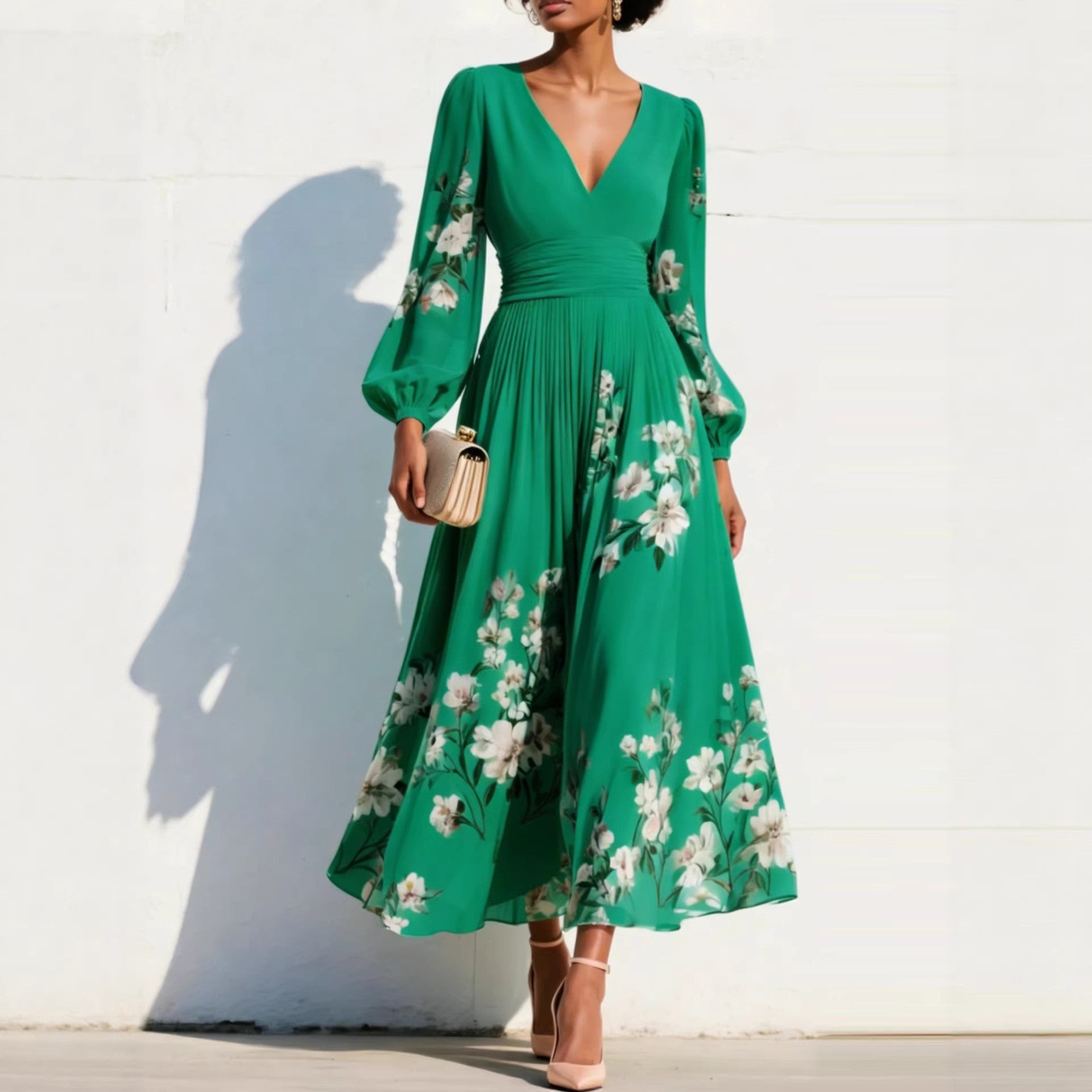 NIRENA | Elegant Midi Dress