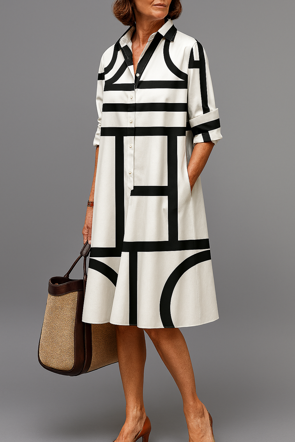 Ellie | Sophisticated Tailored Midi Dress