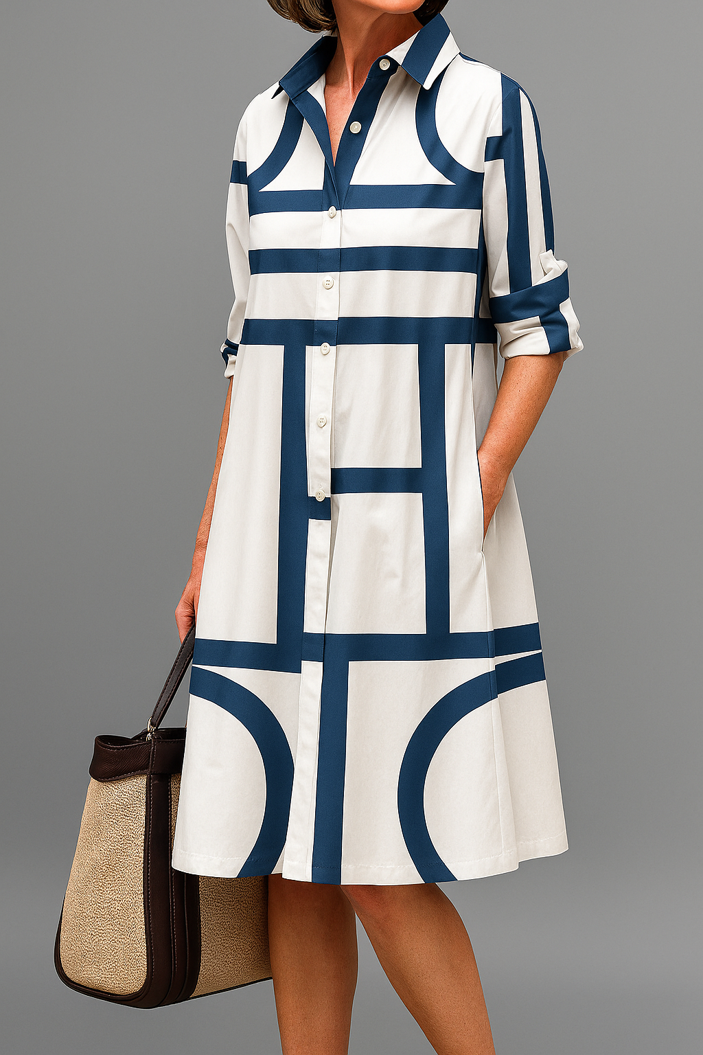Siena | Chic and Sophisticated Midi Dress