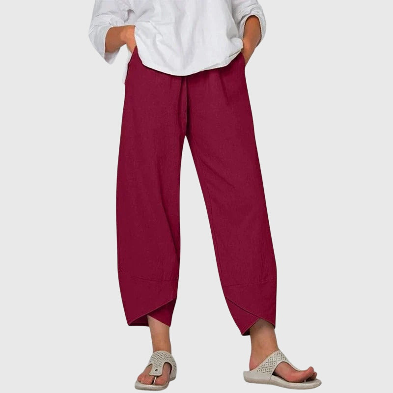 Isabeau Breezy Wide Leg Trousers