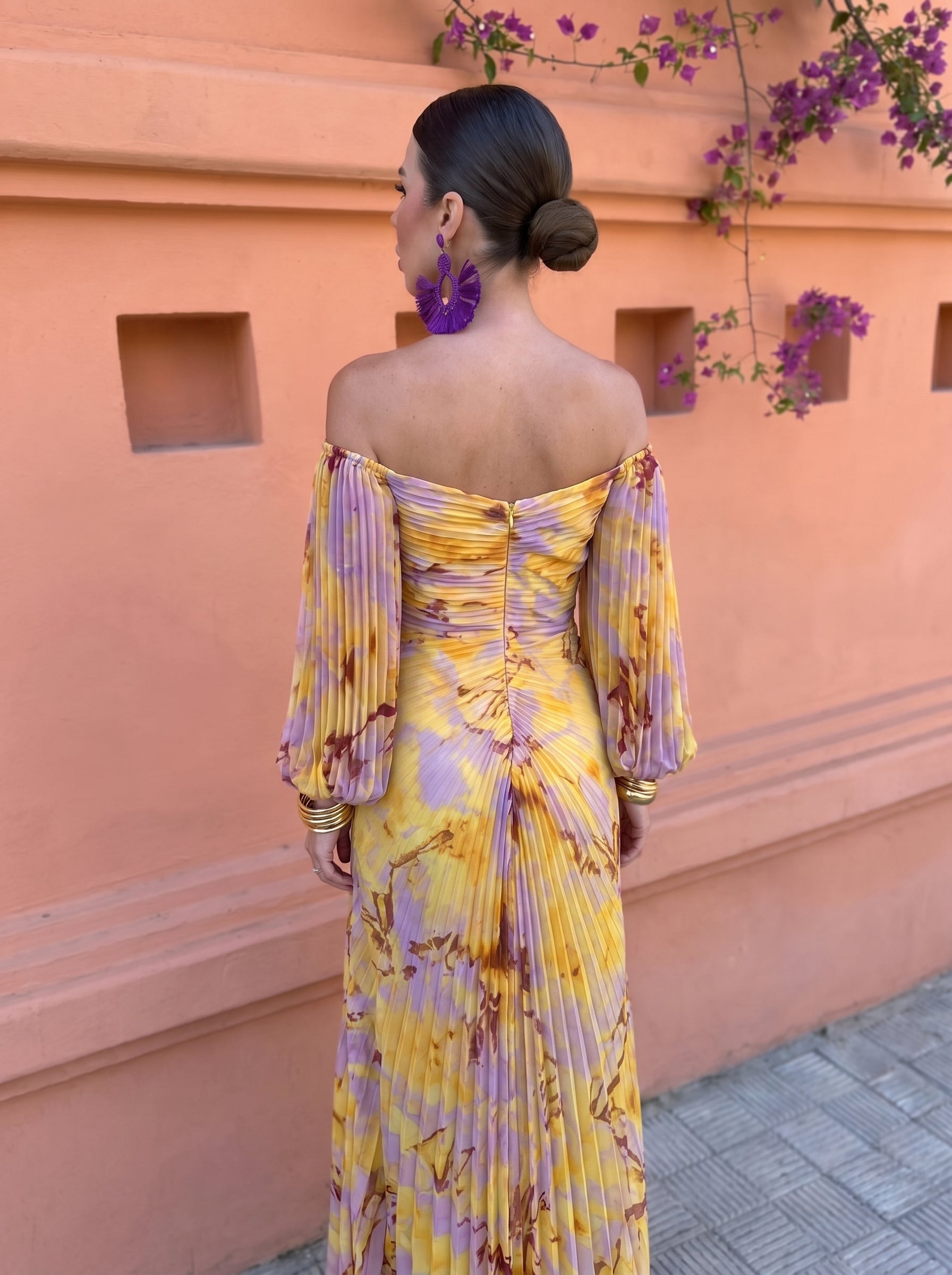 Gregoria | Long Floral Dress