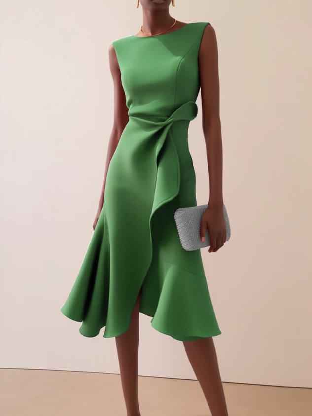 Katherine | Sleeveless Midi Dress
