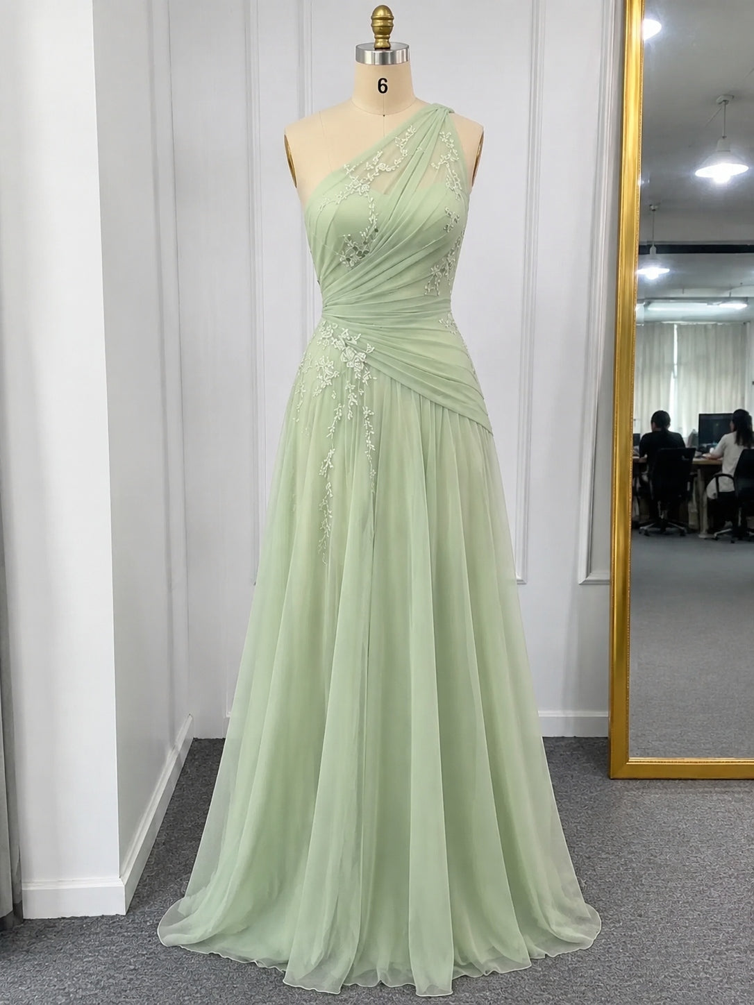 Sophia | One Shoulder Maxi Dress