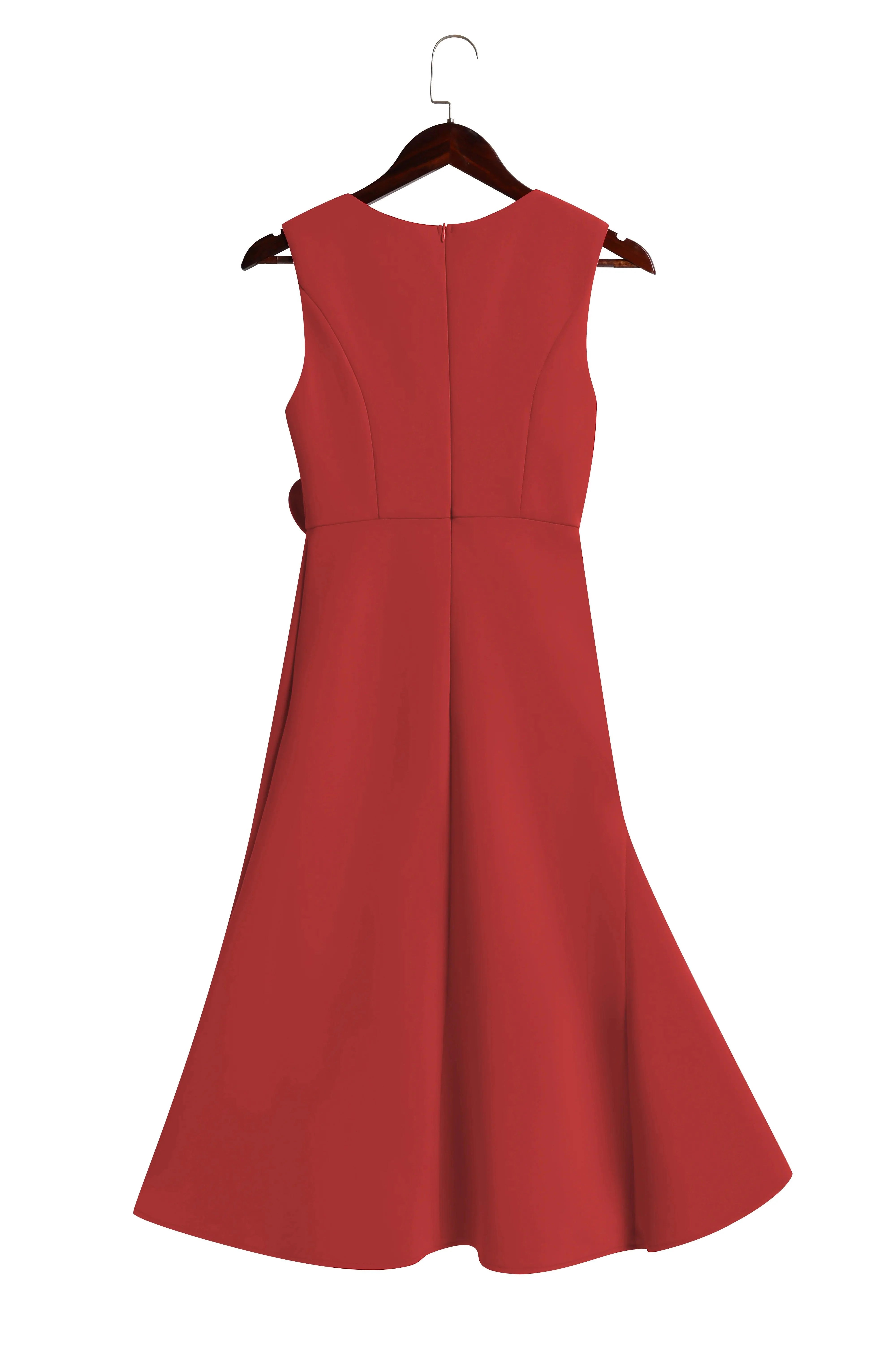Katherine | Sleeveless Midi Dress