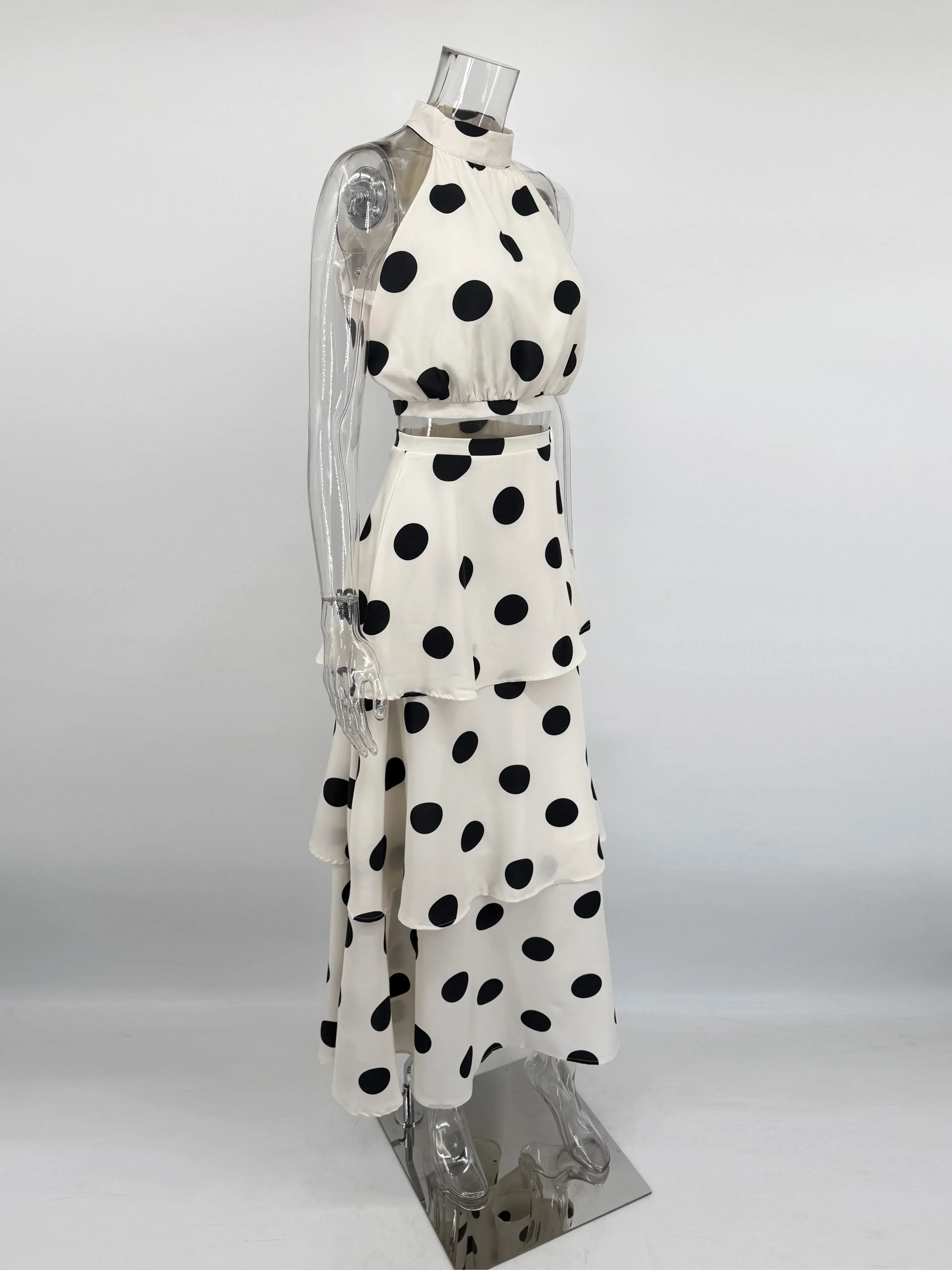 Luna | Timeless Elegance Polka Dot Set