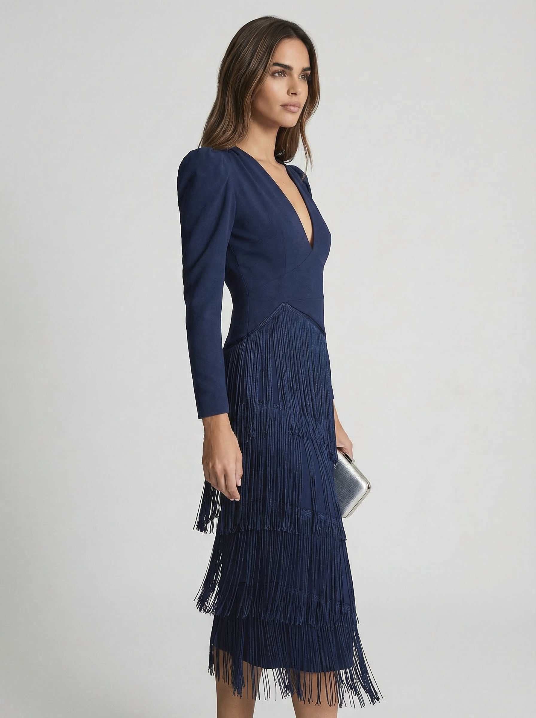 Sage Fringe | Detail Dress