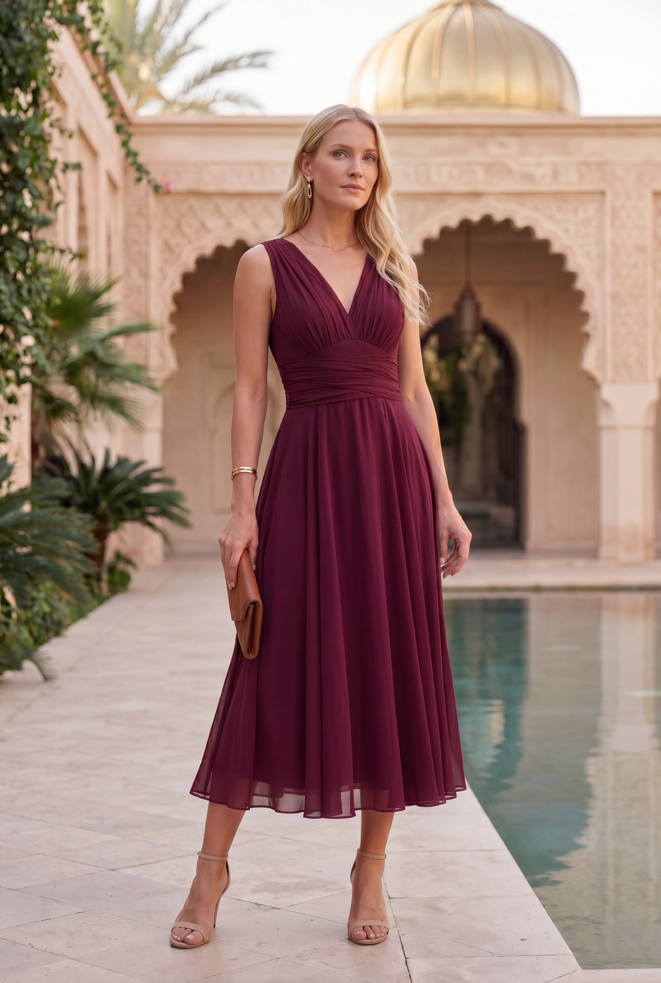 The Murano | Navy blue dress