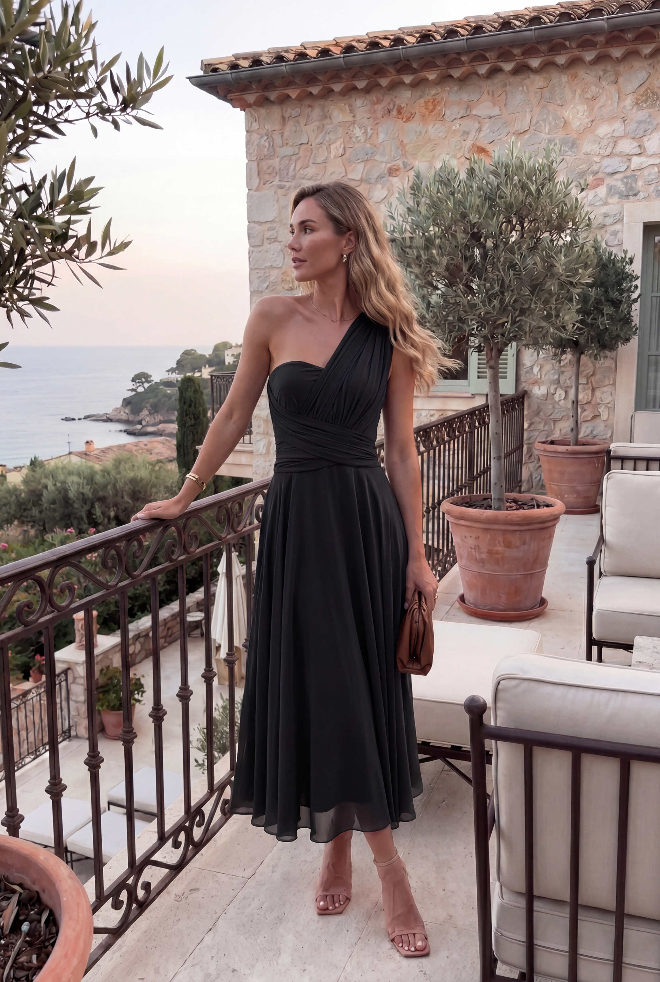 The Murano | Navy blue dress