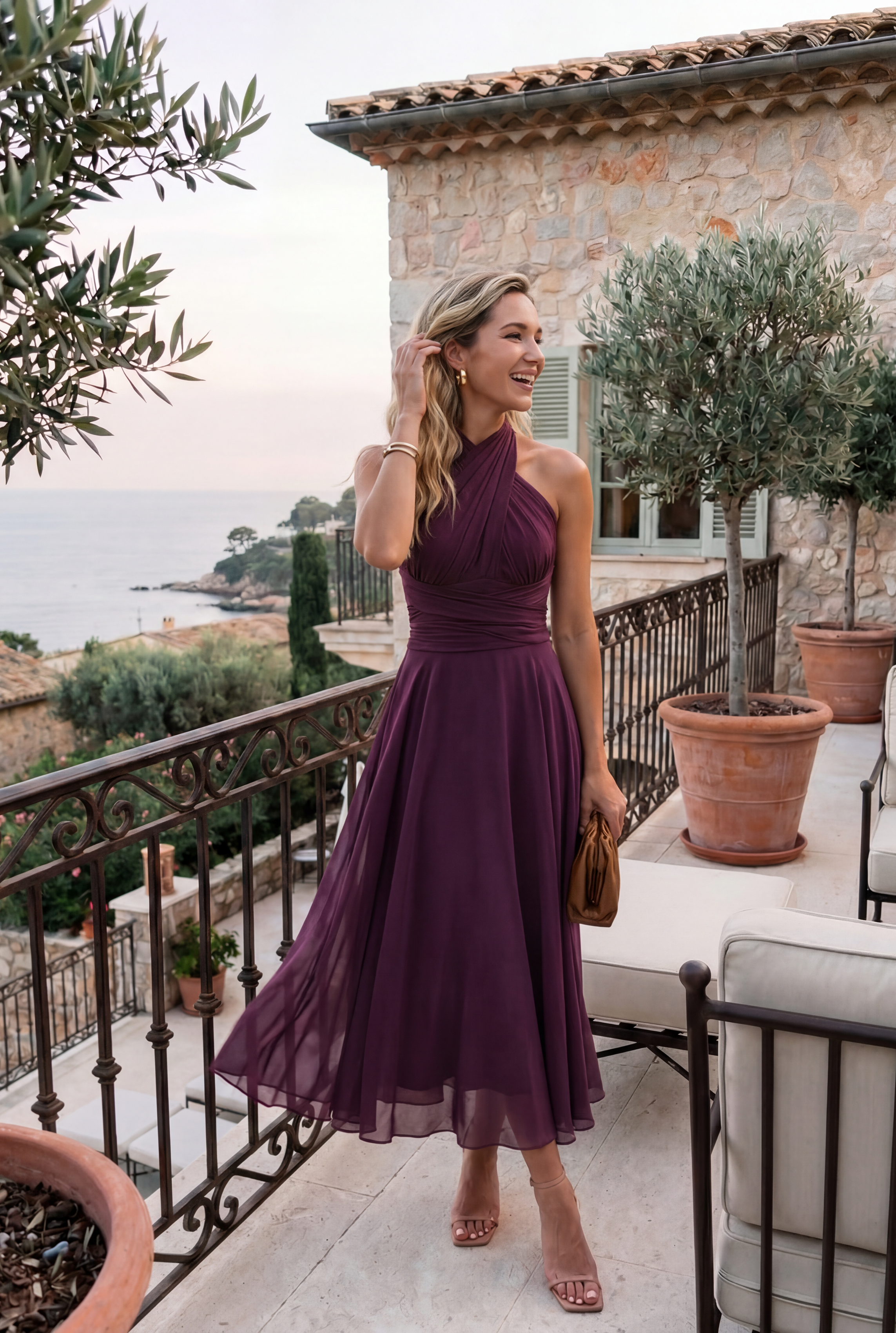 The Murano | Navy blue dress