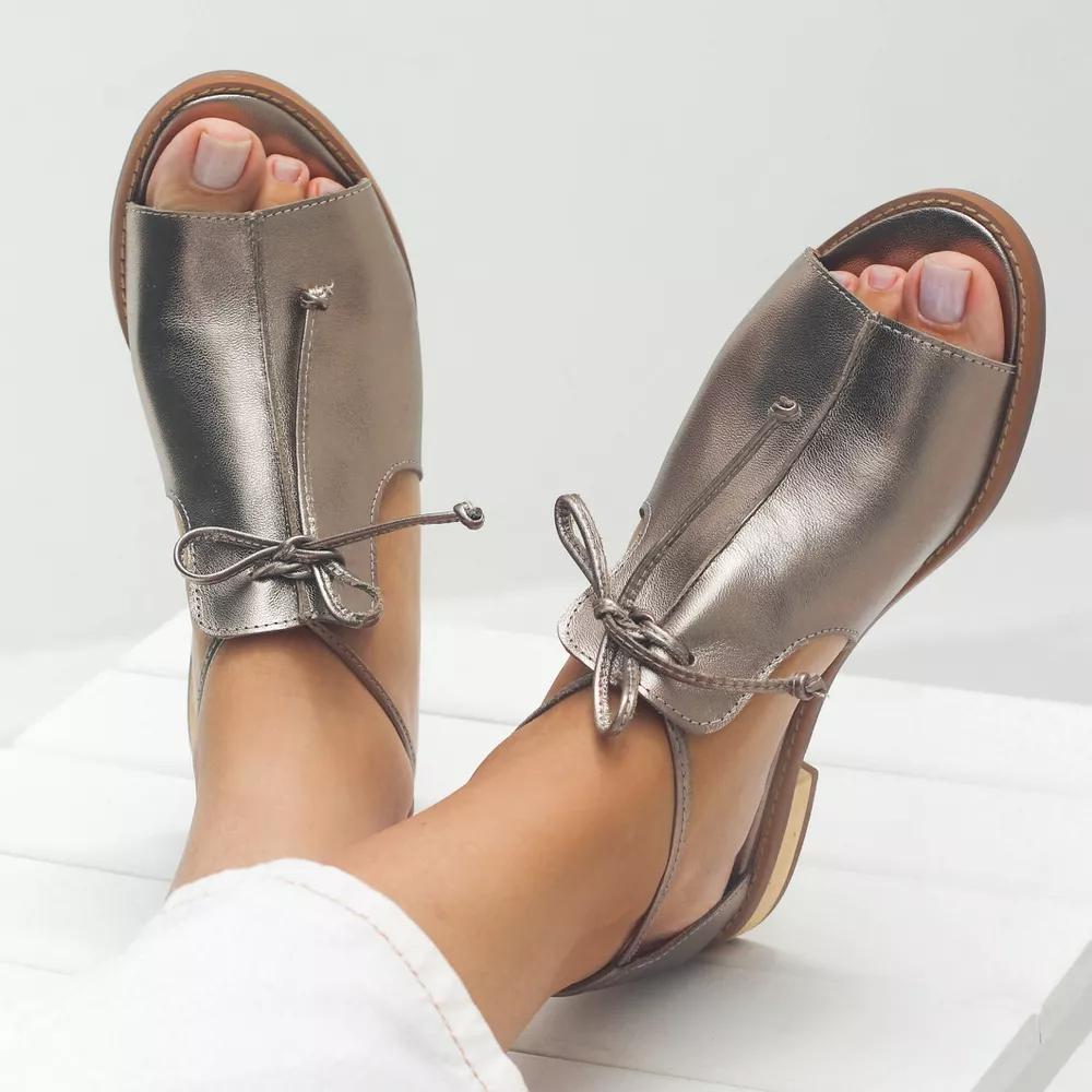 Claire | Strap Leather Sandals