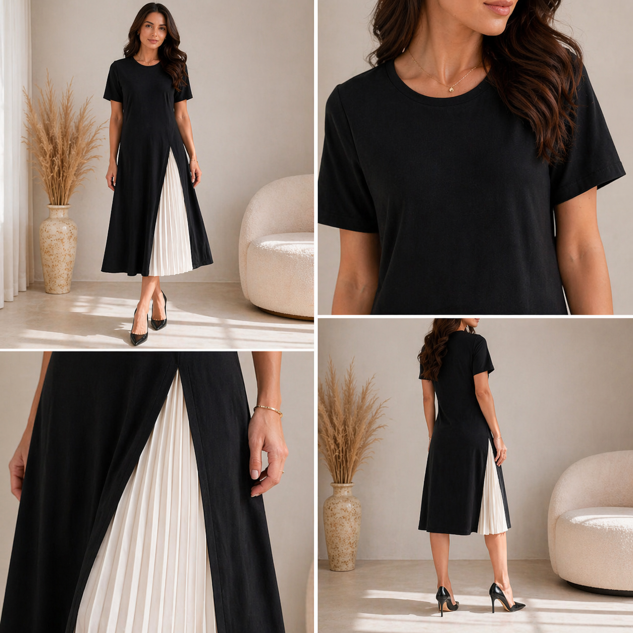 MONIKA | Elegant Midi Dress