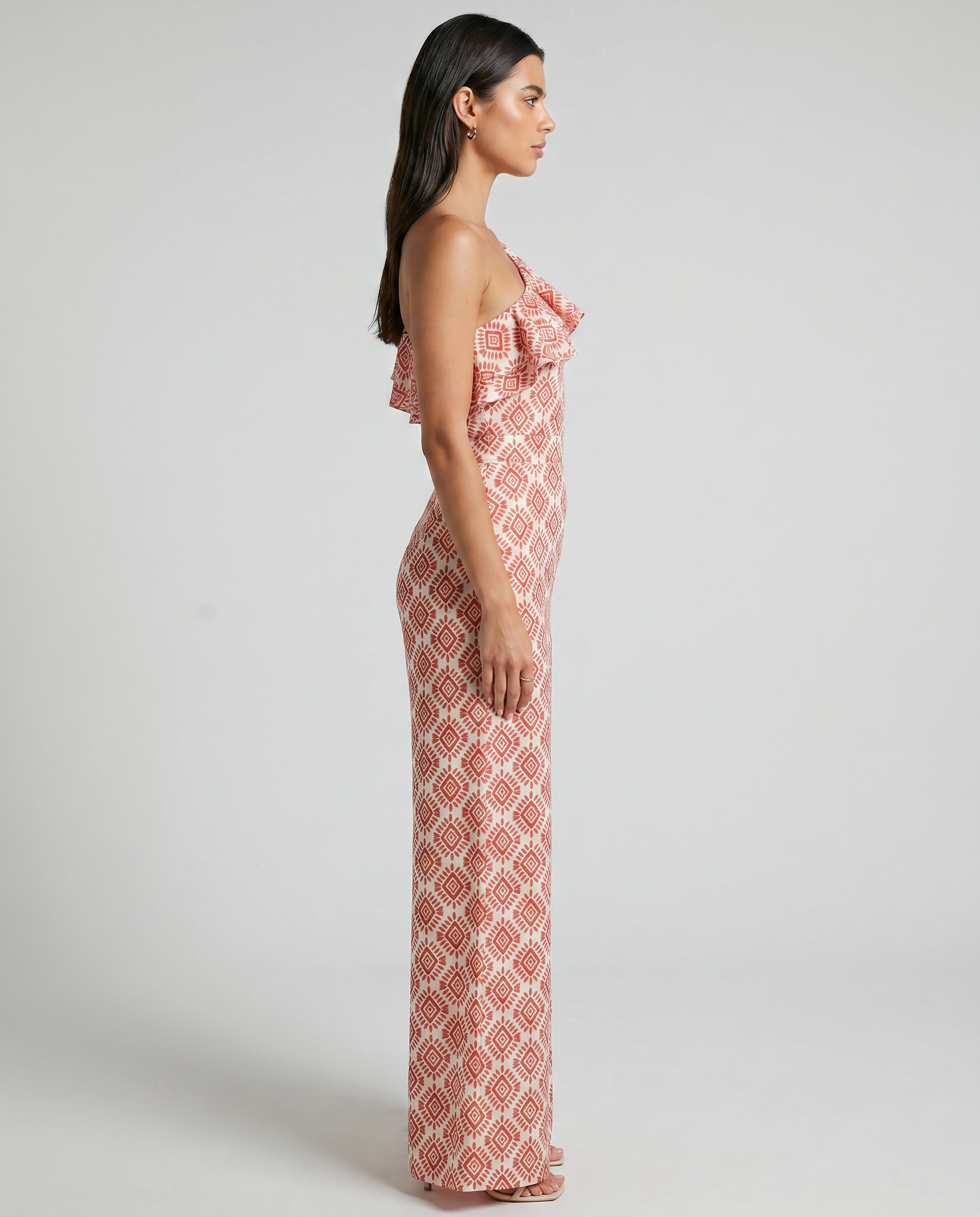 Jimena | Geometric Print Jumpsuit for Spring