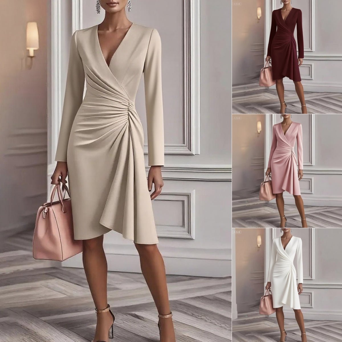 AVELISSE | Elegant Midi Dress