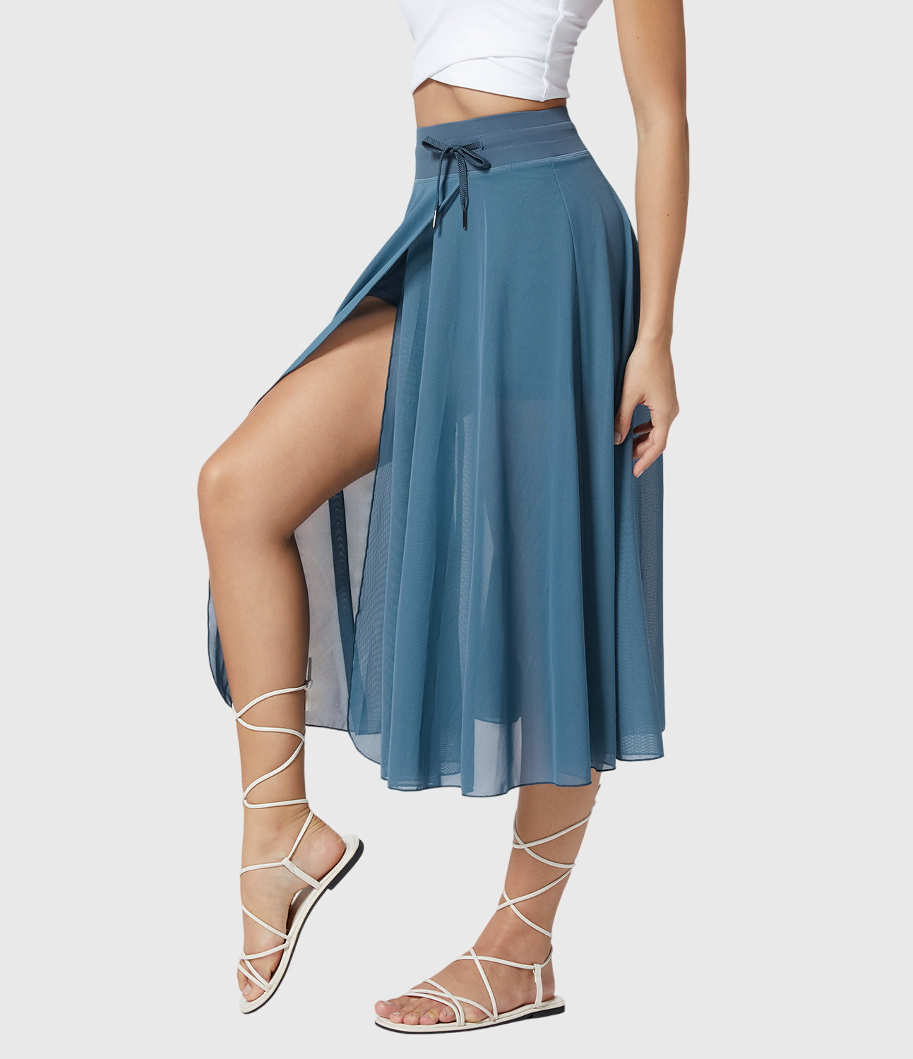 Talia - Transformable Fluid Skirt Skirts - woman - mid