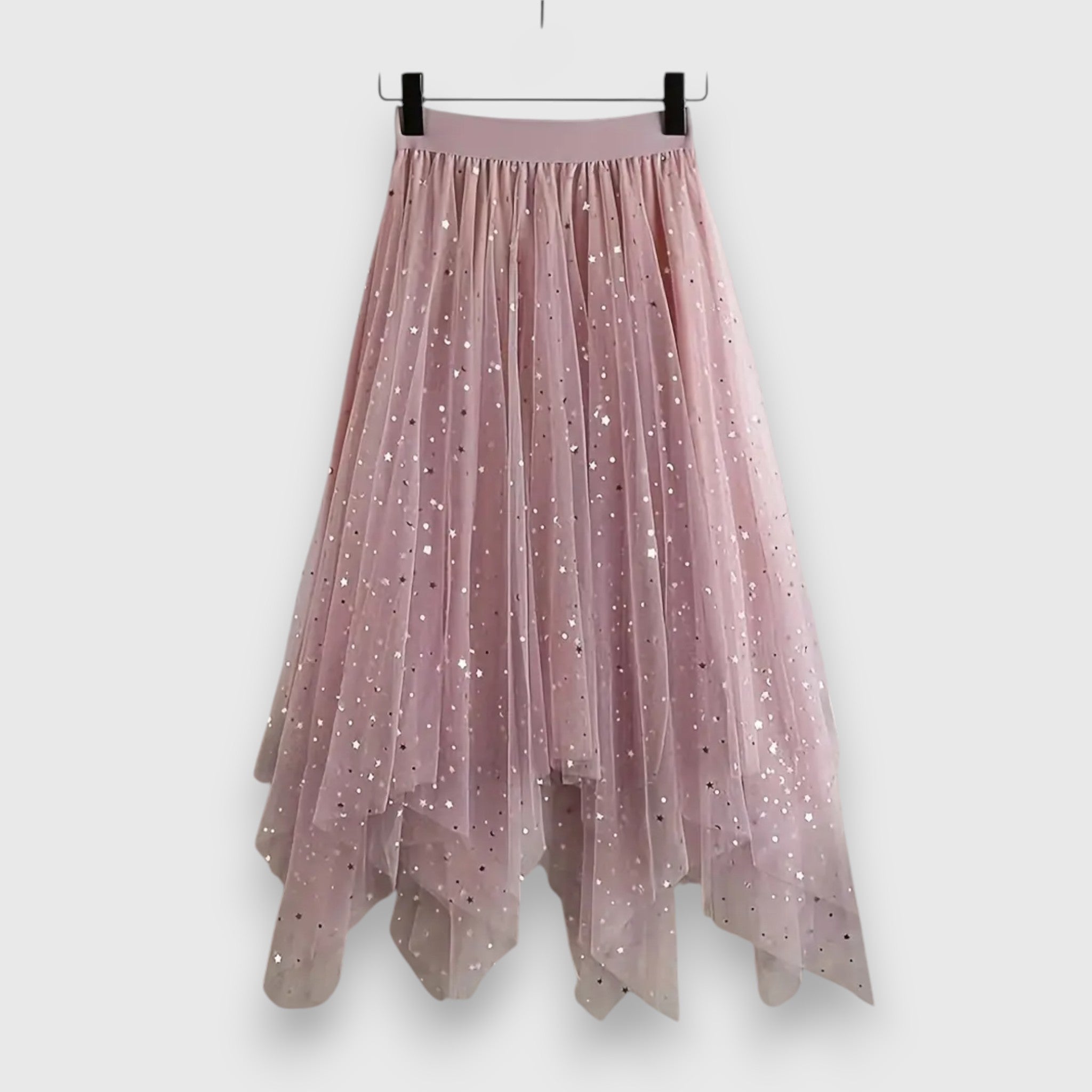 Valentina - Flowy Tulle Midi Skirt Damen